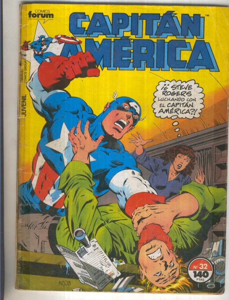 Capitan America volumen 1 numero 032: Hombres y monstruos