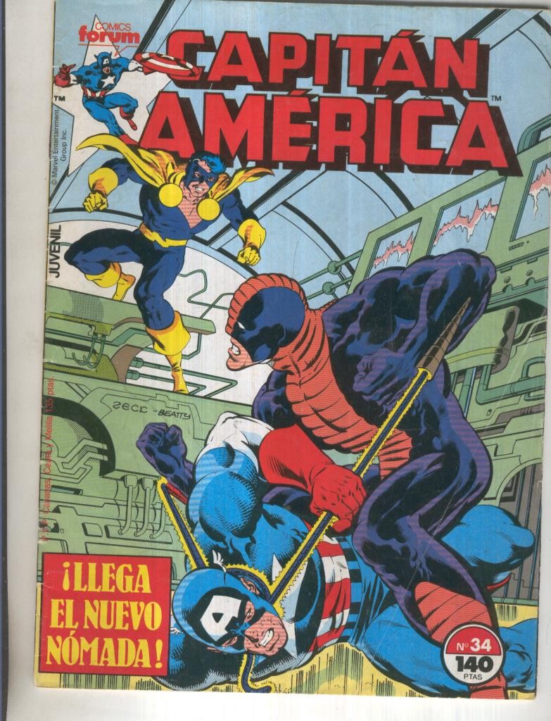 Capitan America volumen 1 numero 034: Te arrastraras y comeras polvo