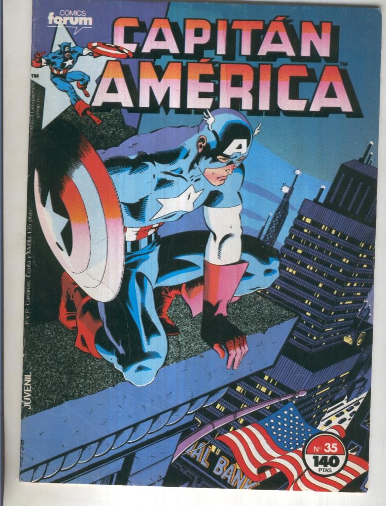 Capitan America volumen 1 numero 035: America la maldita