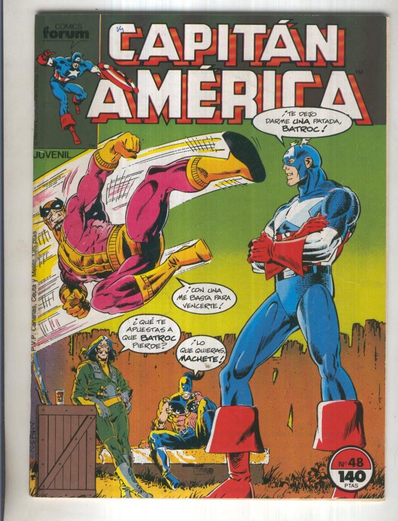 Capitan America volumen 1 numero 048: Doble apuesta