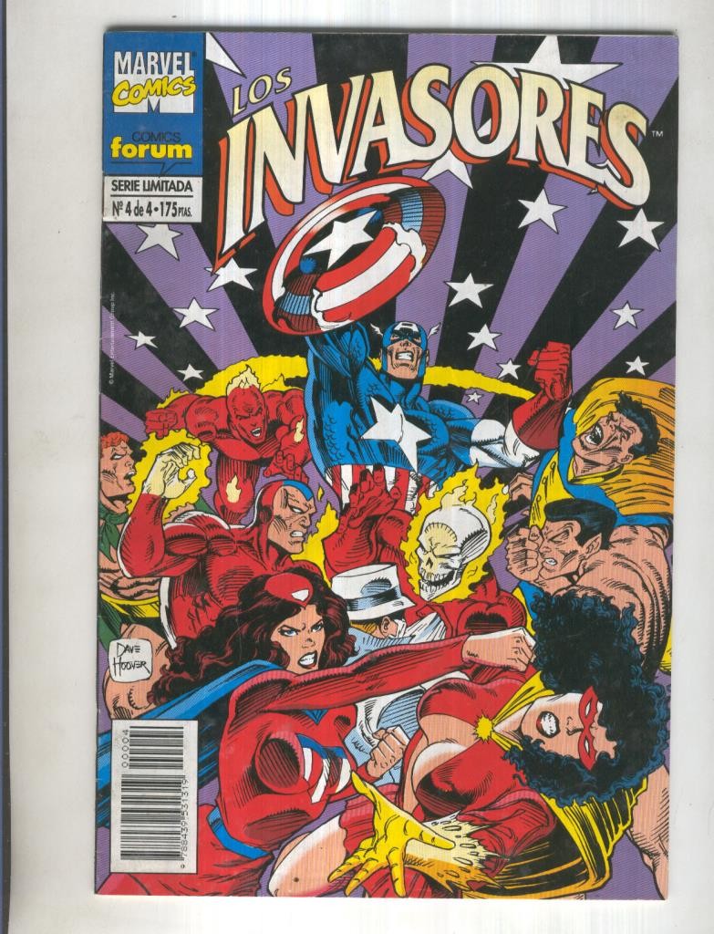Los Invasores serie limitada numero 4: Y un heroe moria