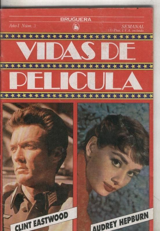 Vidas de peliculas numero 03: Clint Eastwood-Audrey Hepburn