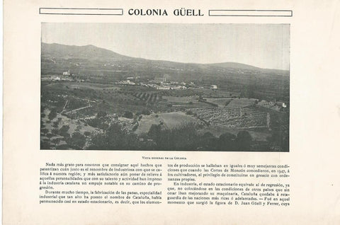 Lamina 017: Colonia Guell