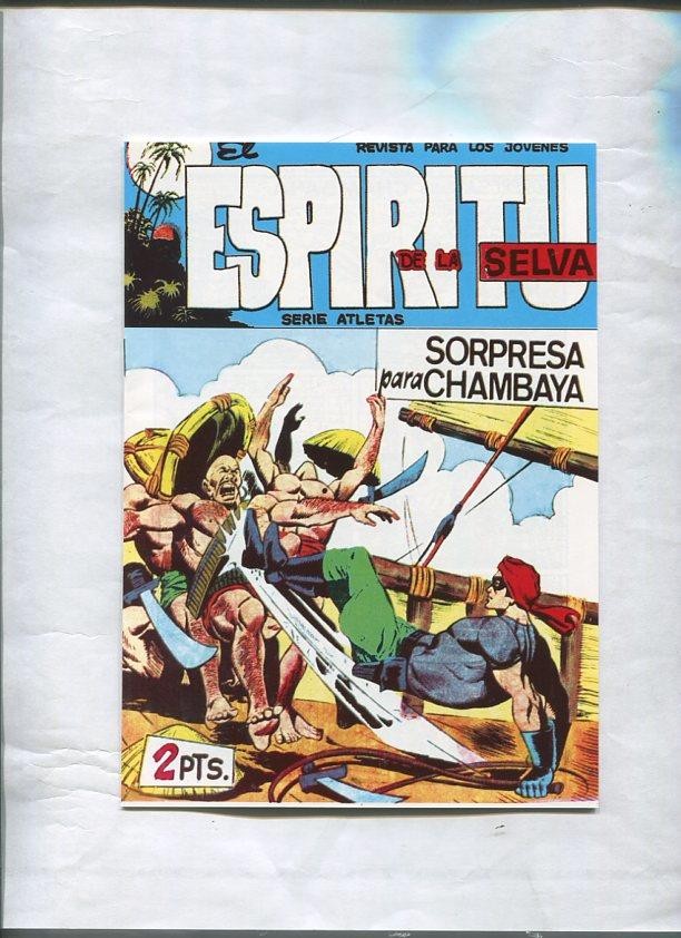 Facsimil: El Espiritu de la Selva numero 72: Sorpresa para Chambaya