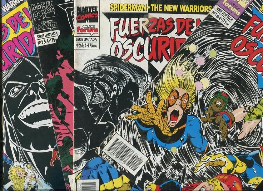 Spiderman-The New Warriors: Fuerzas de la oscuridad, coleccion