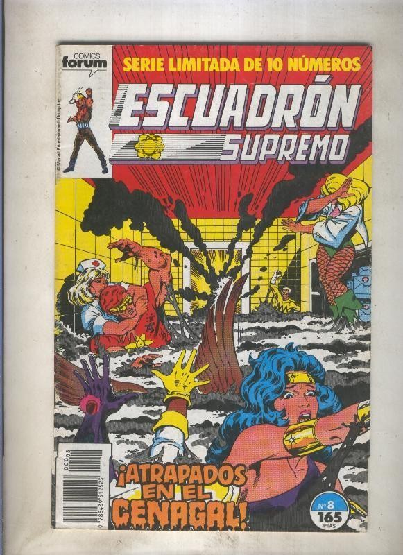 Escuadron Supremo numero 08: Tiempo extra