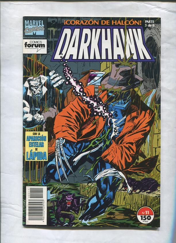 Darkhawk numero 11: Corazon de Halcon