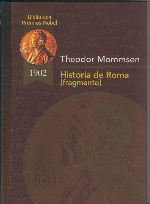 Premios Nobel: Historia de Roma ( fragmento )