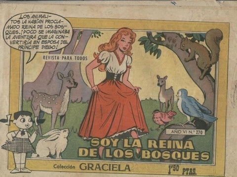 Coleccion Graciela numero 270: Soy la reina de los bosques