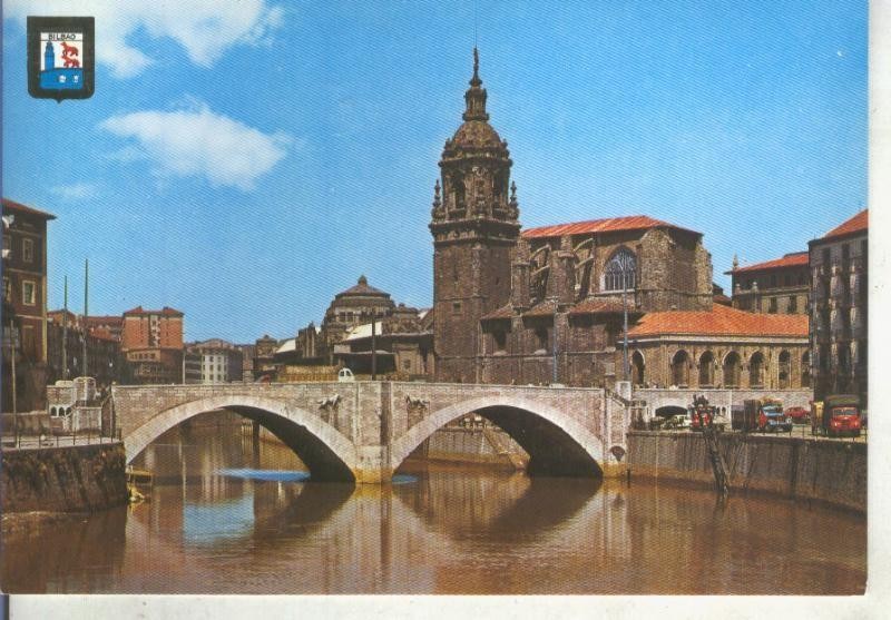 Postal 014659: Puente de San Anton de Bilbao