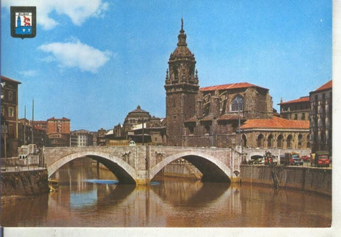 Postal 014659: Puente de San Anton de Bilbao