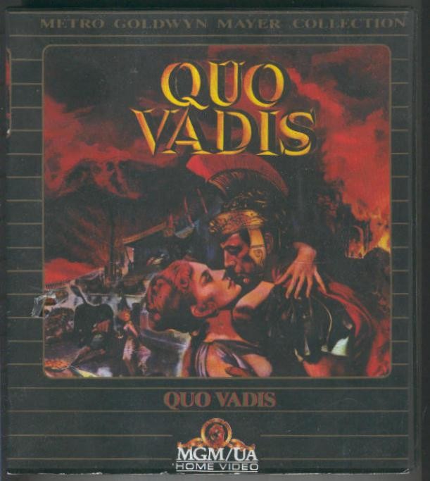 VHS-Cine: QUO VADIS, Edicion Especial Coleccionista (1990)