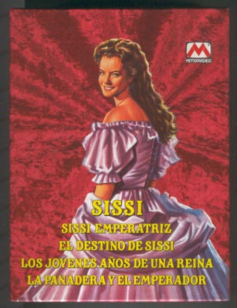 VHS-Cine: SISSI EMPERATRIZ, Edicion Especial 5 Cintas VHS