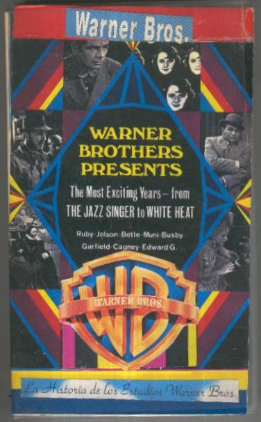 VHS-CINE: WARNER BROS, Toda la Magia del Cine - La Historia de los Estudios Warner Bros
