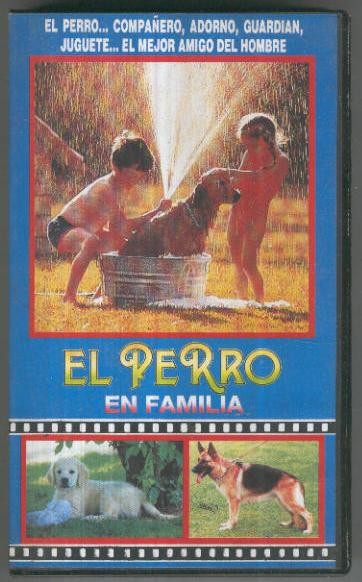 VHS-Documental: EL PERRO EN FAMILIA (Nisvi Televisual)