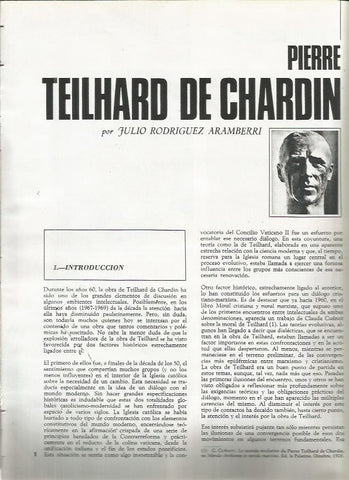 FASCICULO 094: TEILHARD DE CHARDIN