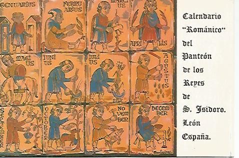 Postal 53410: CALENDARIO ROMANICO