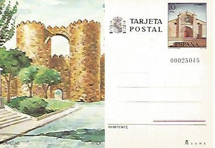 Postal 53437: AVILA. Murallas