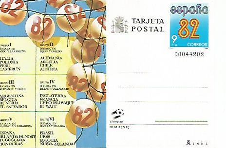 Postal publicitaria 53445: España 82