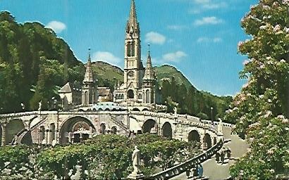 Postal 53495: LOURDES. Basilica