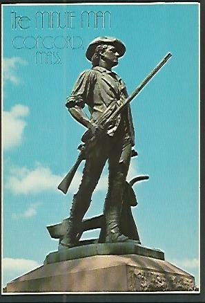 Postal 53536: CONCORD MASSACHUSETTS. The Minuteman Statue