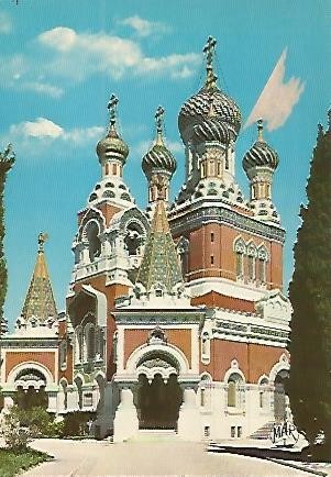 Postal 53541: NIZA. Catedral ortodoxa rusa
