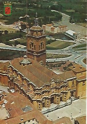 Postal 53543: GUADIX. Vista aerea de la Catedral