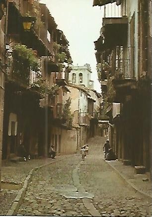 Postal 53545: MIRANDA DEL CASTAÑAR. Calle Derecha