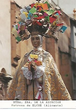 Postal 53645: NUESTRA SEÑORA DE LA ASUNCION. Elche Alicante