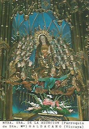 Postal 53648: NUESTRA SEÑORA DE LA ASUNCION. Galdacano Vizcaya