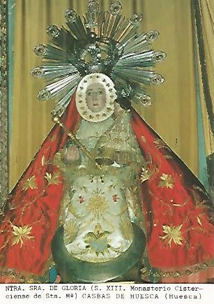 Postal 53651: NUESTRA SEÑORA DE GLORIA. Casbas de Huesca