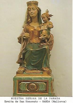 Postal 53663: NUESTRA SEÑORA DE LA PANADA. Randa Mallorca