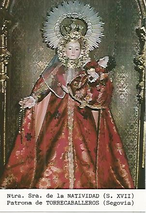 Postal 53676: NUESTRA SEÑORA DE LA NATIVIDAD. Torrecaballeros Segovia