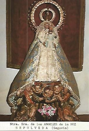 Postal 53683: VIRGEN DE LOS ANGELES DE LA HOZ. Sepulveda Segovia