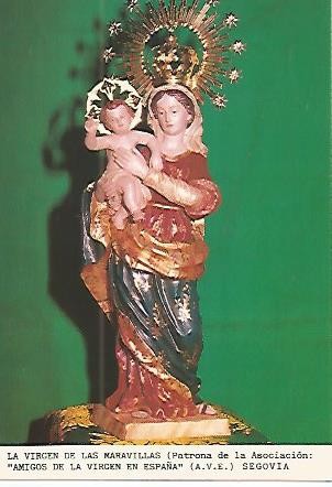 Postal 53689: VIRGEN DE LAS MARAVILLAS. Segovia