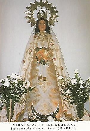 Postal 53693: NUESTRA SEÑORA DE LOS REMEDIOS. Campo Real Madrid