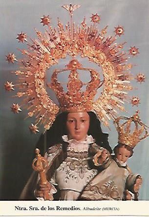 Postal 53696: NUESTRA SEÑORA DE LOS REMEDIOS. Albudeite Murcia