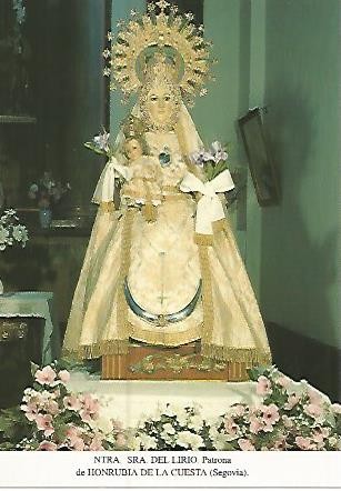 Postal 53708: NUESTRA SEÑORA DEL LIRIO. Honrubia de la Cuesta Segovia