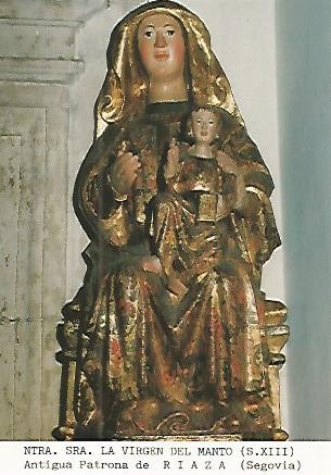 Postal 53713: VIRGEN DEL MANTO. Riaza Segovia
