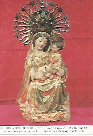Postal 93721: VIRGEN DEL PUIG. Valencia