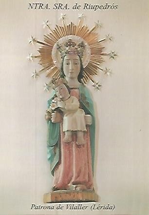 Postal 93724: NUESTRA SEÑORA DE RIUPEDROS. Vilaller Lerida