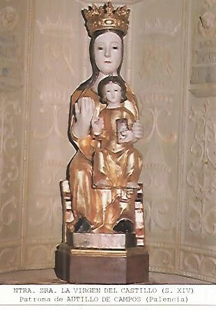 Postal 53735: VIRGEN DEL CASTILLO. Autillo de Campos Palencia