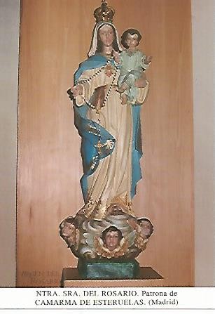 Postal 53743: NUESTRA SEÑORA DEL ROSARIO. Camarma de Esteruelas Madrid