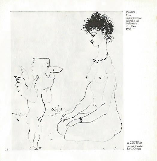 LAMINA 1686: PICASSO. Eros complaciente