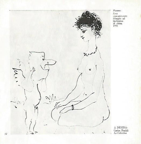LAMINA 1686: PICASSO. Eros complaciente