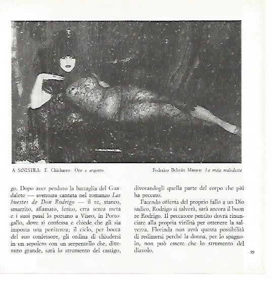 LAMINA 1700: FEDERICO BELTRAN. La maja maldita
