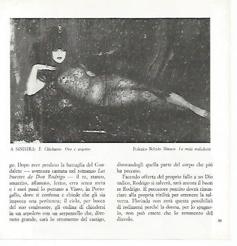 LAMINA 1700: FEDERICO BELTRAN. La maja maldita
