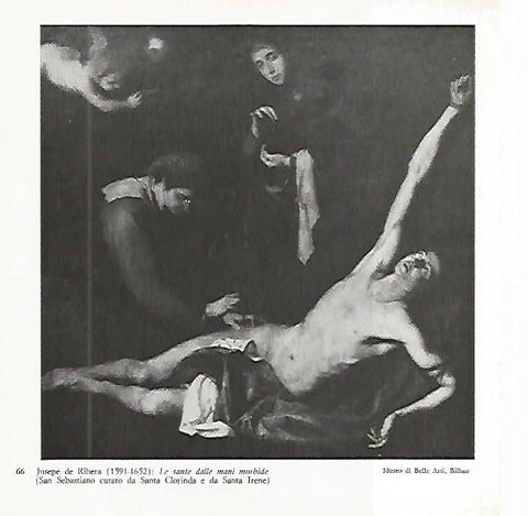 LAMINA 1713: RIBERA. Los santos de la mano morbida