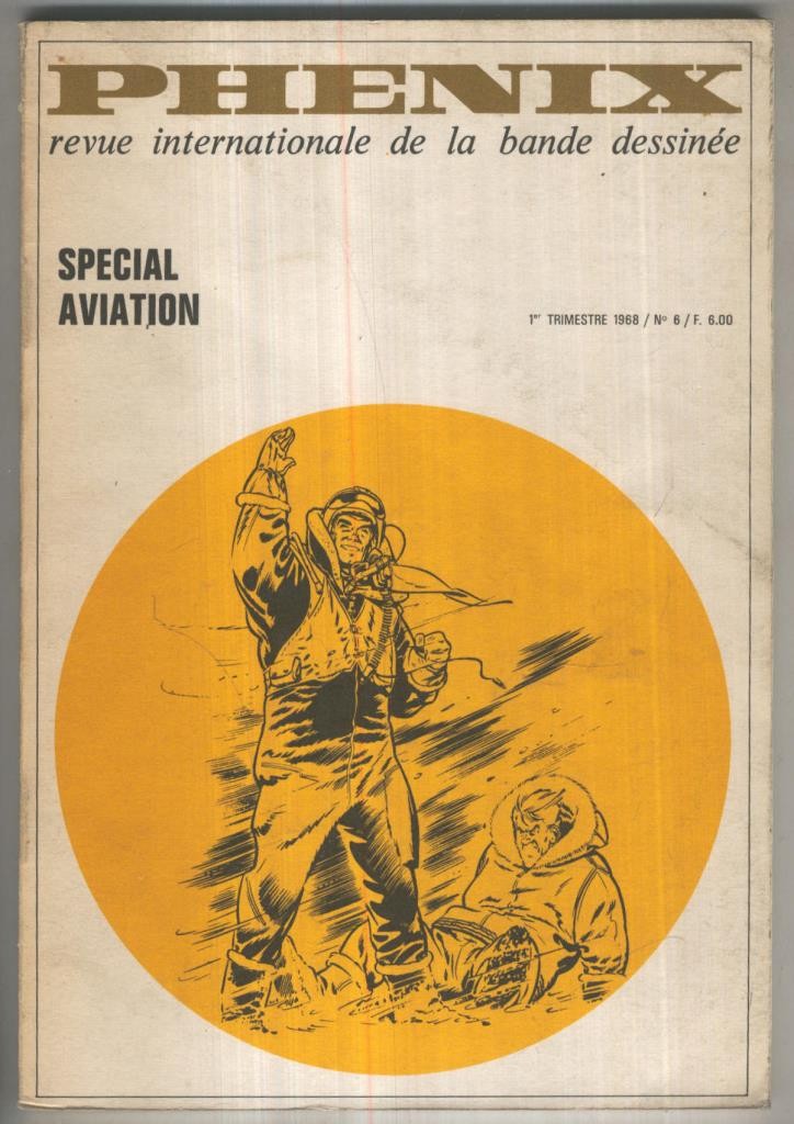 Phenix revue internationale de la bande dessinee numero 06 : special aviation