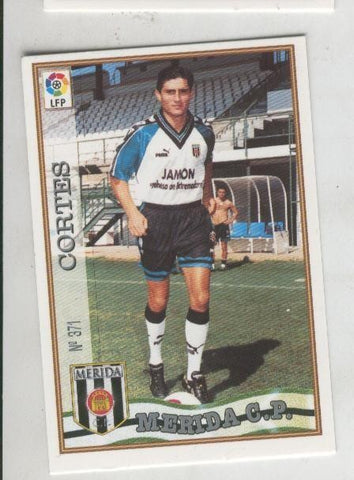 Cromo Liga 97/98: C.P.Merida numero 371: Cortes